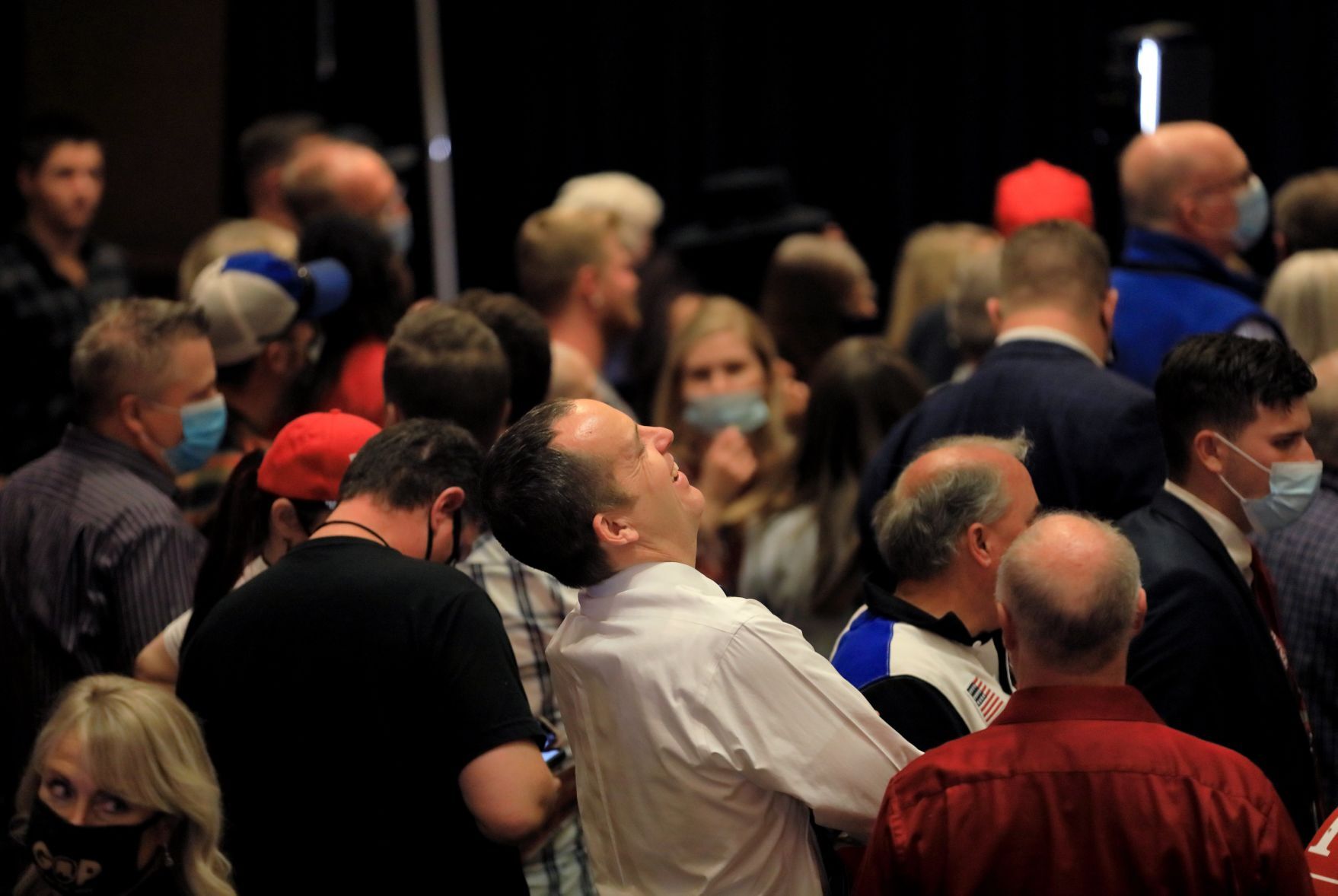 Missouri Gov. Mike Parson 2020 election night